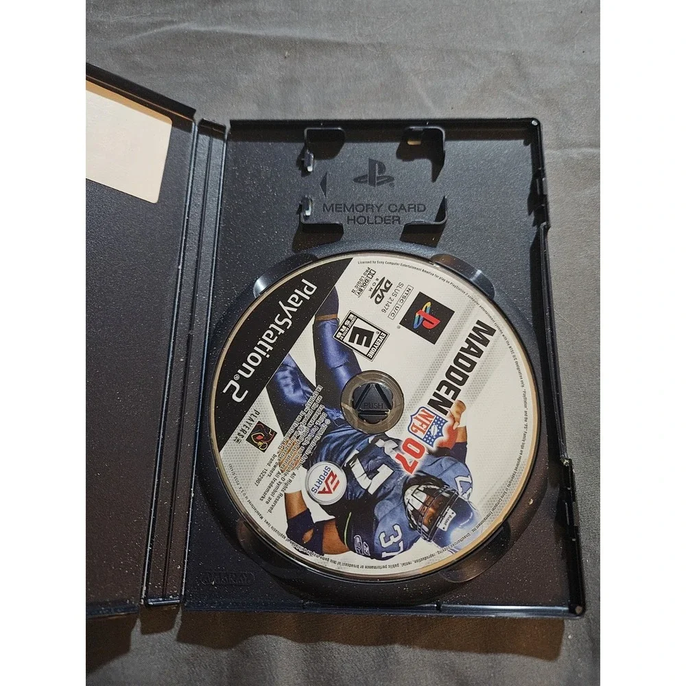 Madden NFL 07 Sony PlayStation‎ 2 PS2 EA Sports Football Shaun Alexander
